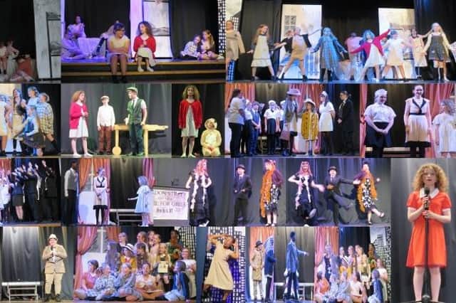 Whytrig Middle and Astley High's production of Annie.