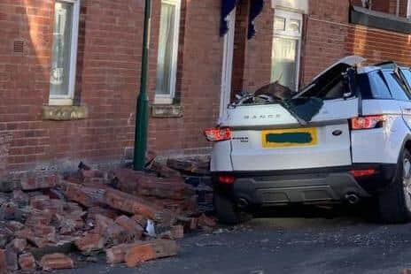 Damages from the storms were severe, causing roof tiles to smash cars and litter the streets.