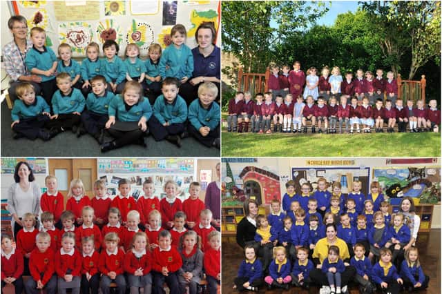 School starters 2011 and 2012.