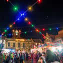 Alnwick's Christmas lights switch-on. Picture: Jane Coltman