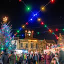 Alnwick's Christmas lights switch-on. Picture: Jane Coltman