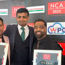 From left, Abdul Muhit, Abdul Ahad Chowdhury and Abdul Salam.