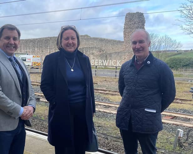 Members of the Tweed Valley Railway Campaign group have met with Berwick MP Anne-Marie Trevelyan.