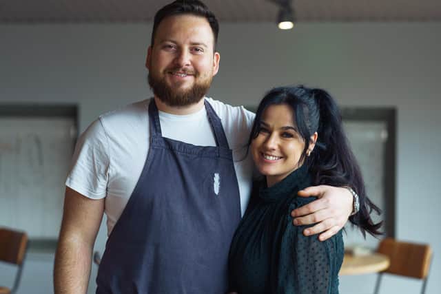 Cal Byerley and Sian Buchan of Restaurant Pine. Picture: Joe Taylor Photography