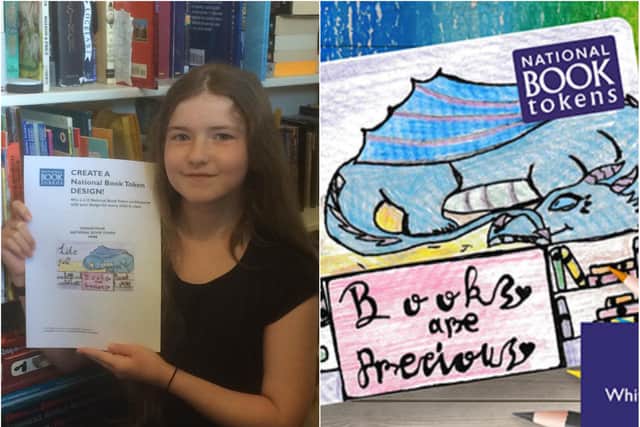 Jess Snaith has won a competition to design a book token.