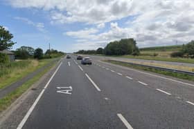 The incident happened on the A1 north of Berwick. Picture: Google