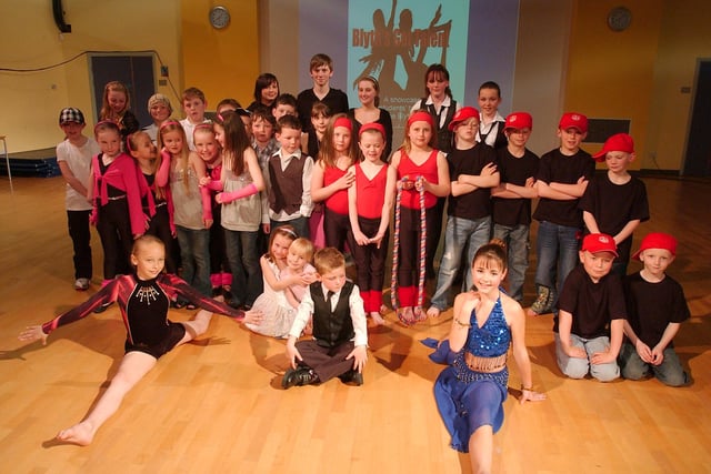 Competitors in the finals of Blyth's Got Talent, held at The Blyth Academy.