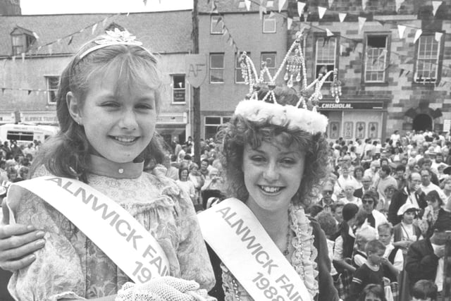 Alnwick Fair Queen 1988.