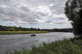 A boat tour on the River Tweed at Paxton.