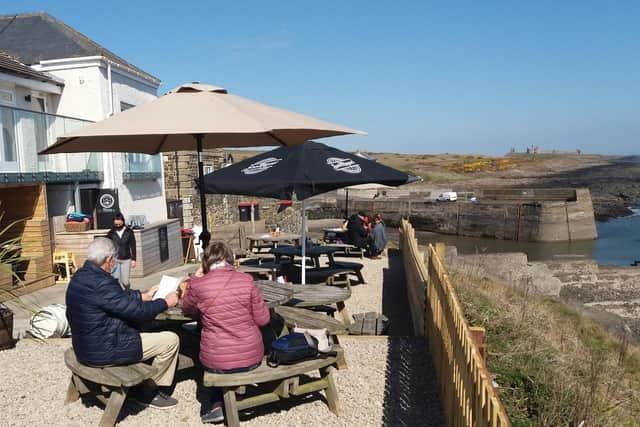 Enjoy a drink or two with the view of Dunstanburgh Castle. The Jolly Fisherman has 4.4 stars out of 2370 reviews.