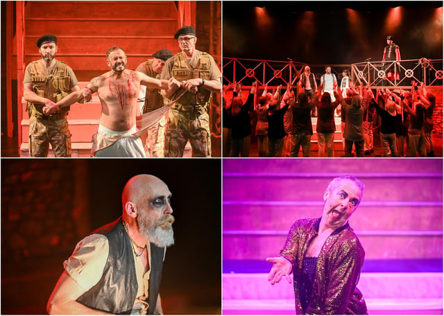 Pictures from Alnwick Stage Musical Society's production of Jesus Christ Superstar.