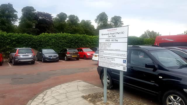 The new car park could see more town centre spaces converted to short-stay, such as here in Greenwell Lane part B.