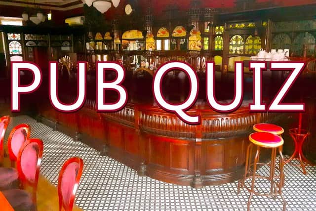 Our 'pub' quiz should keep you amused for a while.
