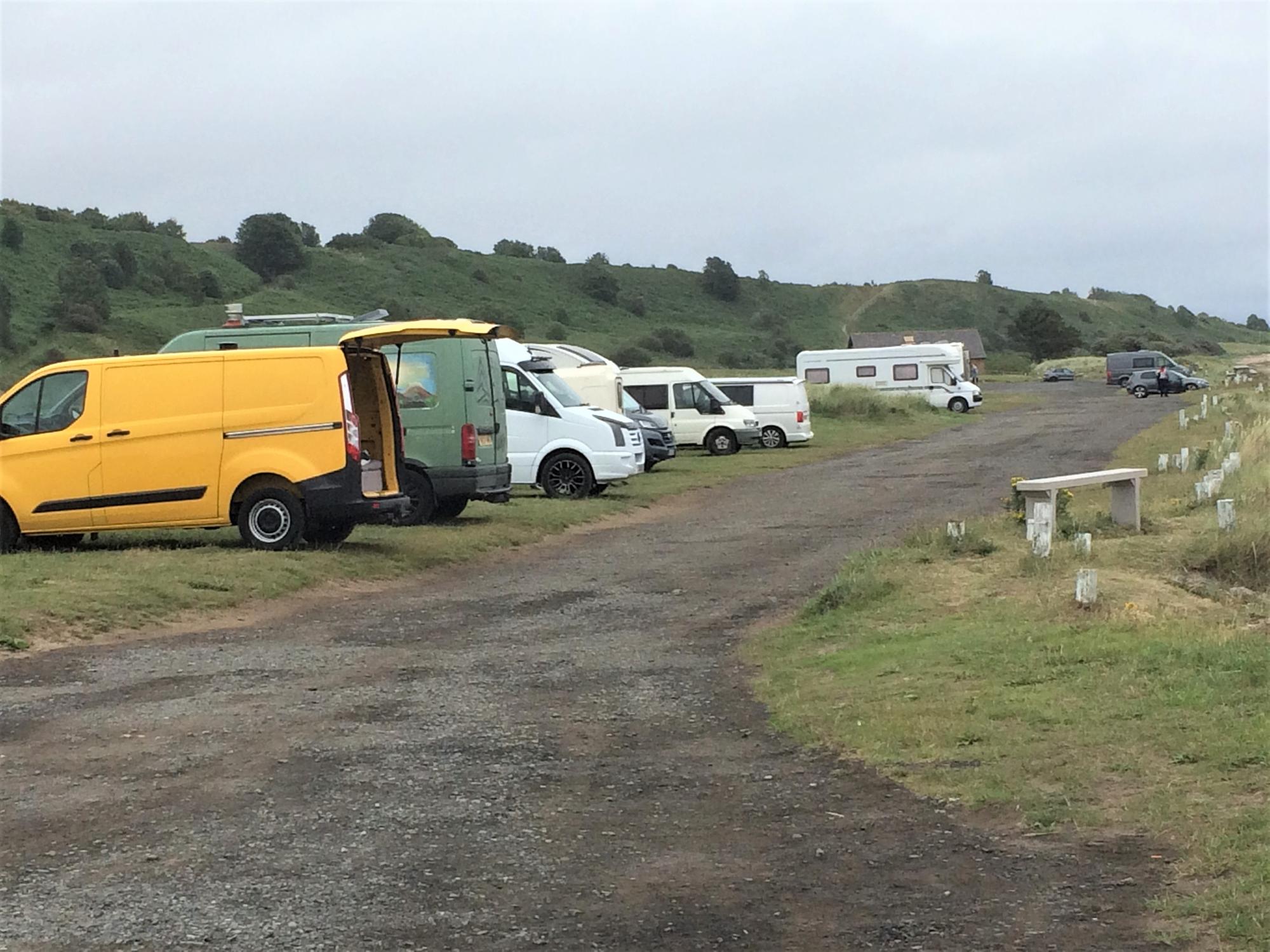 Camper van concerns raised in Northumberland coastal village ...