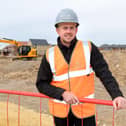 Michael Spurr, site manager at Church Fields in New Hartley. (Photo by Barratt Homes)