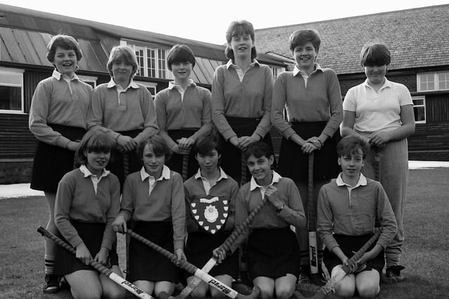 Tweedmouth Middle School County Hockey Champions, March 1985.