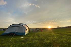 Pop-up campsites are proving popular.