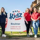 The RAFA Kidz nursery team at Boulmer. Photograph: Stuart Boulton/RAFA.