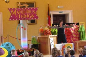 Kristina Stephenson brought The Museum of Marvellous Things to Berwick.