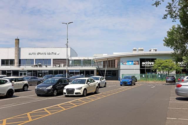 Blyth Sports Centre.