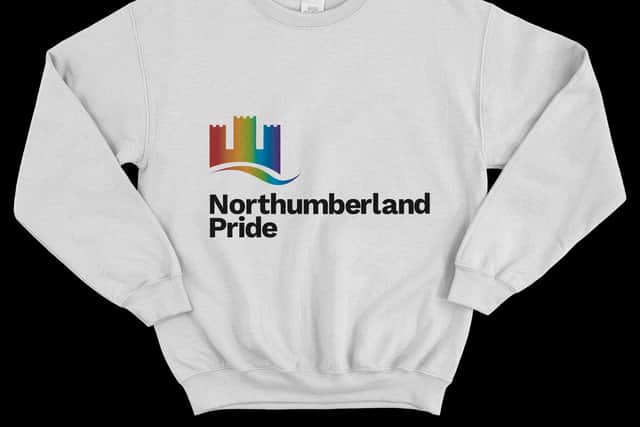 The new Northumberland Pride branding.