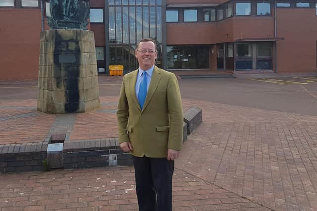Coun Peter Jackson, leader of Northumberland County Council.