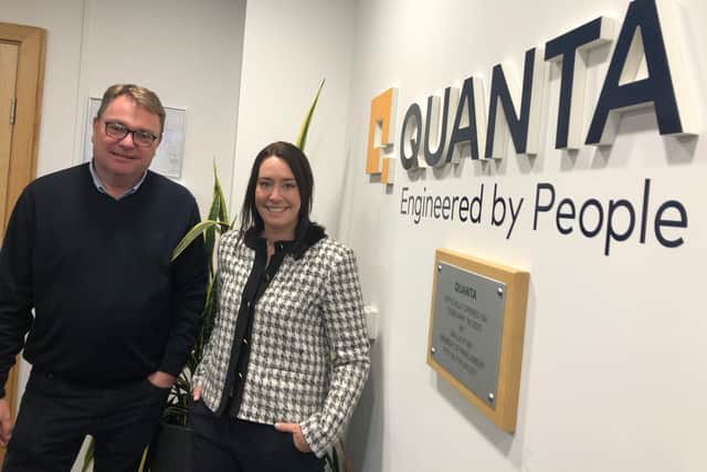 Ian Clifford and Catherine Earl have joined the Cramlington-based firm Quanta EPC.