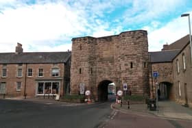 The Bondgate Tower in Alnwick has been hit by vehicles several times in recent years.
