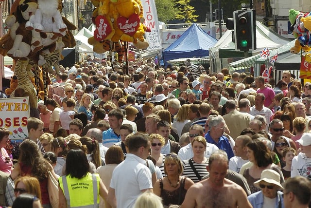 The event attracts tens of thousands of people.