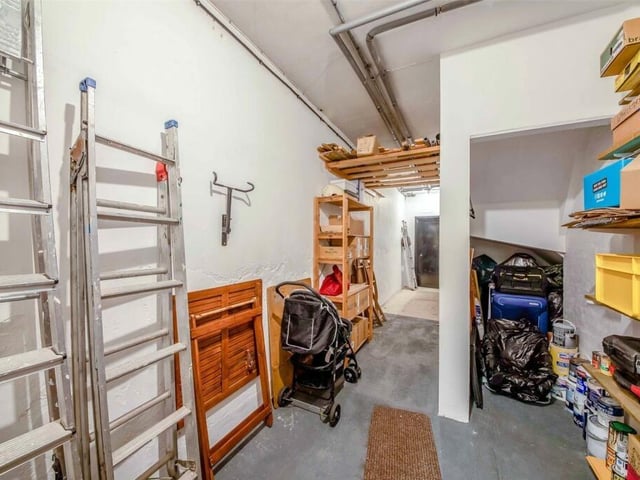 Storage room.