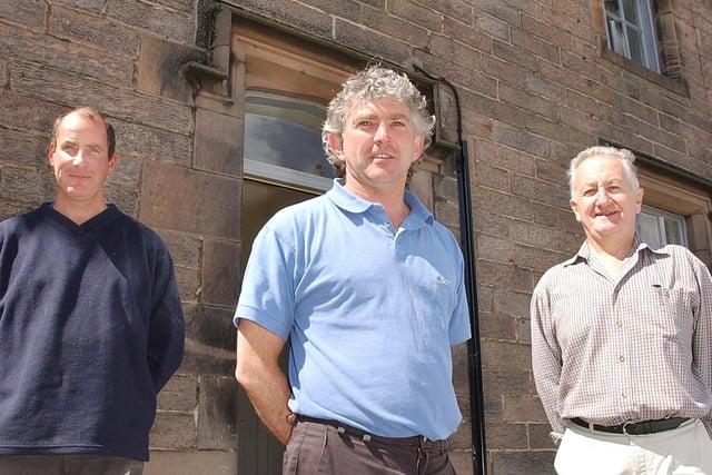 GLENDALE GATEWAY TRUST'S FIRS AFFORDABLE HOME IN WOOLER WITH TOM JOHNSTON, BOB FAIRNINGTON AND JEFF BULLOCK
