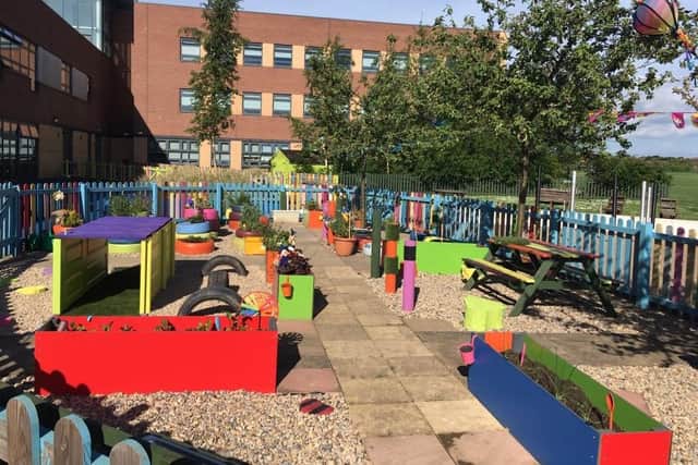 The sensory playground at Castle School