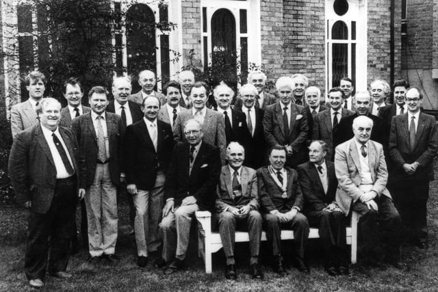 Rotary Club of Alnwick in 1988.