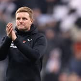 Eddie Howe will have around a month to work with his squad on the training pitch during the FIFA World Cup break (Photo by George Wood/Getty Images)
