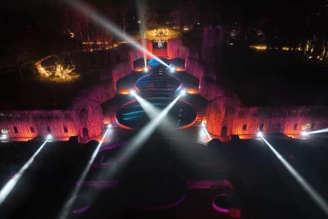 Alnwick Garden's light trail has been extended to eight weeks.