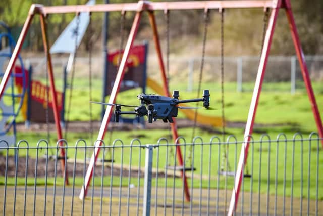 The drone will be used to tackle crime, including antisocial behaviour. (Photo by Northumbria Police and Crime Commissioner's Office)