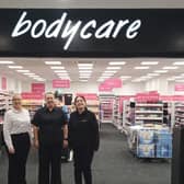 Bodycare has opened a new shop in Cramlington. (Photo by Manor Walks)