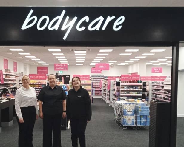 Bodycare has opened a new shop in Cramlington. (Photo by Manor Walks)