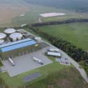 A CGI image of what the anaerobic digestion facility at Ellington will look like. Photo: Suez.