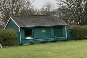 The clubhouse at the bowling club is undergoing a refurbishment ahead of the new season. (Photo by Ted Foster)