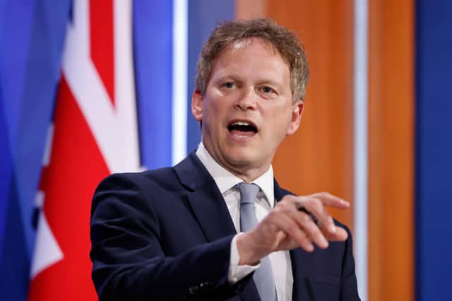 Grant Shapps.  (Picture by Tolga Akmen-WPA Pool/Getty Images)