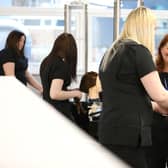 Hairdressing courses are available.