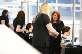 Hairdressing courses are available.