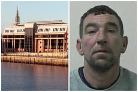 Gary Scott admitted burglary and failure to attend an earlier court hearing. (Photo by Northumbria Police)