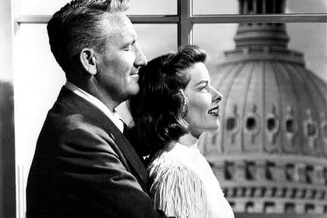 Katharine Hepburn and Spencer Tracy.