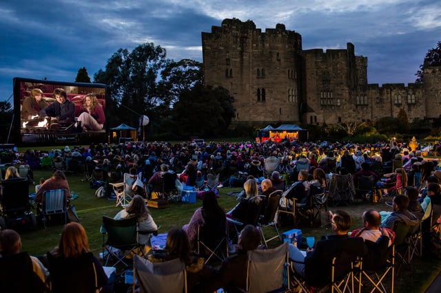 Harry Potter and the Goblet of Fire on show at Alnwick Castle.