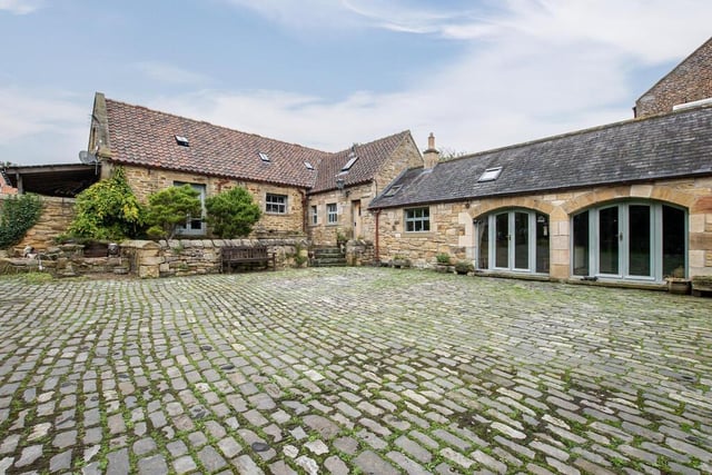 The Grade II listed barn conversion is located on the edge of Ulgham.