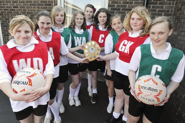 A team from ST Paul's RC Middle School in Alnwick won the 13 and under Alnwick District Netball Tournament in 2012. The successful players were Karla Green, Rio Groves, Olivia Monkhouse, Aimee White, Jessica Swinbank, Caitlin Lawson, Jordan Barker, Shannon Winter and Eve Stephenson.