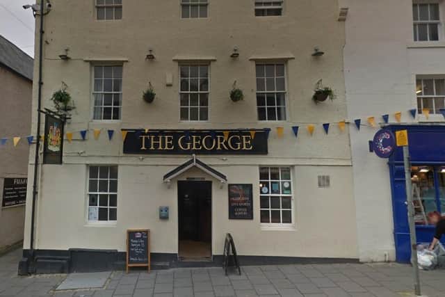 The George in Alnwick.