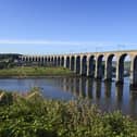 The River Tweed at the Royal Border Bridge in Berwick. Picture by Jane Coltman.